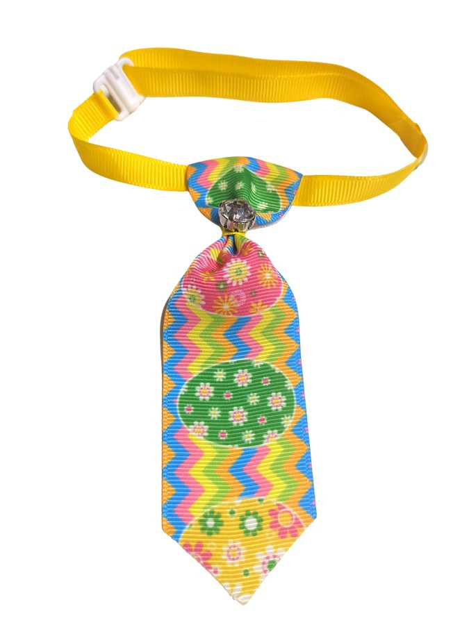 Easter CAT AND DOG Collar Neck Ties (detail) — Australian made dog treats by Huds and Toke
